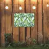 Bladeren - Monstera - Jungle - Tropical tuinposter los doek klein -sfeer1