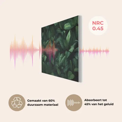 Bladeren - Ovaal - Groen - Nerven PET vilt klein -USP_NL