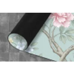 Vogel - Bloemen - Kleurrijk Keukenloper - keukenmat middel -closeup