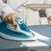 Dino - Pteranodon - Dinosaurus - Blauw Wandkleed katoen klein -sfeer9