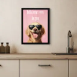 Zonnebril - Hartjes - Hond - Valentijn KitchenYeah - Keuken - Fotolijst klein -sfeer2