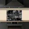 Palm - Jungle - Tropical keuken achterwand spatscherm klein -sfeer1