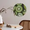 Kiwi - Fruit - Groen Akoestische PET Vilt - Rond klein -sfeer3