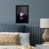 Knoflook - Zwart - Wit fotolijst zwart zonder passe partout klein -sfeer3