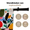 Stippen - Vormen - Modern - Kleuren Wandkleed katoen klein -sfeer2