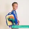 Hoornkrijger in de zon Kinderrugzak - Blauw middel -sfeer3_NL