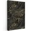 Zwart - Marmer - Goud - Nerf Tuinposter op houten frame 2 cm dik klein 841 -3d