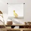 Eend - Kuiken - Dieren - Lief - Meisjes - Jongens - Kinderen Wandkleed katoen klein -sfeer5