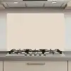 Beige - Effen kleur keuken achterwand spatscherm klein 900 -3d_website