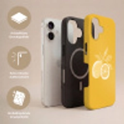 Citroenen - Illustratie - Minimalistisch - Geel Toughcase MagSafe Apple iPhone 17 klein -USP_Lagen_DE