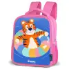 Tijger - Zwemband - Water Kinderrugzak - Roze middel -schuin