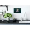 Vrouw - Roos - Quote Muursticker klein -keuken