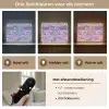 Regenbogen - Bloemen - Kleurrijk - Wolken Light Box met batterij (Wandlamp kind) middel -USP_lichtkleurNL