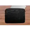 Zwart - Verf laptophoes neopreen klein -tafel