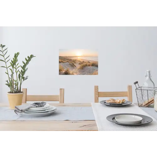 Duinen - Strand - Zee Muursticker klein -eettafel