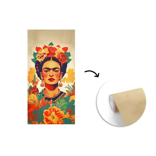 Vrouwelijk - Bloemen - Sieraden fotobehang vinyl groot -3d