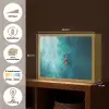 Bootje - Water - Blauw Light Box met batterij (Wandlamp) middel -USP_websiteoverzichtNL