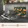 Sinaasappels - Bloesems - Bladeren - Tropisch keuken achterwand spatscherm klein -usp_DE