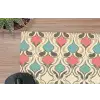 Barok - Retro - Kleurrijk muismat rubber klein 262 -closeup