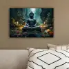 Boeddha - Beeld - Buddha - Zen - Kunst - Boedha canvas 2cm klein -sfeer3