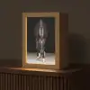 Paard - Modern - Portret Light Box met kabel (Tafellamp) klein -z3d_website