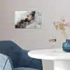Zwart - Marmer - Luxe - Goud poster papier klein -sfeer3