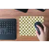 Schaak - Patroon - Groen muismat rubber klein 262 -toetsenbord