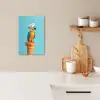 Macaw-papegaai - Koksmuts - Grappig - Vogel KitchenYeah - Keuken - Canvas klein -sfeer1