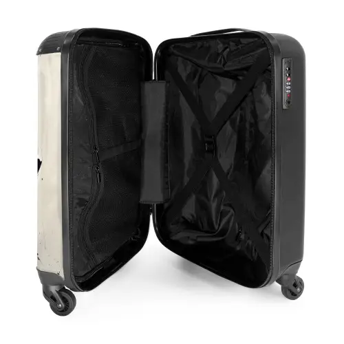 11 NBS - Handbagage koffer - Unisex middel -binnenkant