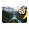 Waterval - Bomen - Bergen Placemat vinyl groot -zzzproduct_Kitchenyeah-website