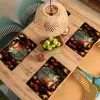 Gnooms - Kerst - Raam - Kleurrijk Placemat vinyl groot -zzsfeer5_Kitchenyeah-website