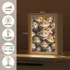 Aap - Dieren - Bruin - Design - Meiden - Jongens Light Box met kabel klein -USP_NL
