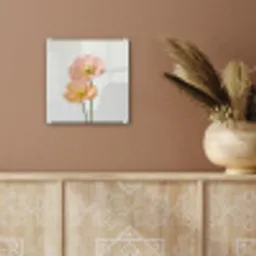 Papavers - Botanisch - Roze plexiglas 5mm klein -sfeer5