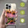Bloemen - Paars - Bijen Hoesje iPhone 16 Pro Max met koord klein -sfeer2_NL