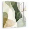 Japandi - Abstract - Groen plexiglas 5mm klein -zzzproduct_nieuw