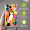 Tulpen - Kat - Kleurrijk Hoesje iPhone 16 Pro Max met koord klein -sfeer2_NL