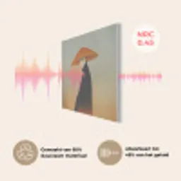 Minimalistisch - Silhouet - Oranje PET vilt klein -USP_NL