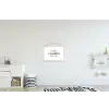 Kerst quote - Winter - Christmas calories - Wit textielposter latten blank klein -kinderkamer