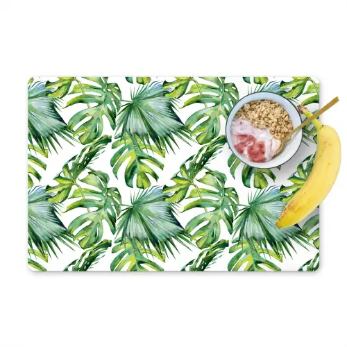 Inductie beschermer - Tropical - Bladeren - Jungle - Inductie mat Placemat vinyl groot -zzzproduct_Kitchenyeah-website