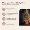 Kerstman - Haard - Donker Inductie beschermer vinyl 3mm middel -zzzzzzusp-haakje_DE