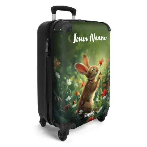 Kasper konijn NBS - Handbagage koffer - Kinderen Unisex middel -productfoto_3d