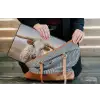 Longhorn - Grasveld - Dier laptophoes neopreen klein -tas