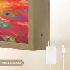 Pauw - Kunst - Schilderij - Pauwenveren Light Box met batterij (Wandlamp) middel -USP_websiteoplaadbaarNL