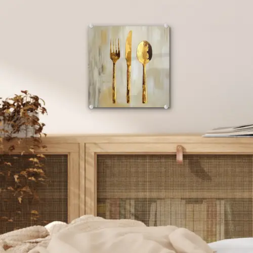 Verf - Goud - Bestek plexiglas 5mm klein -sfeer4