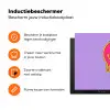 Smiley - Drip - Neon Inductie beschermer vinyl 3mm klein -zzzzzzz-td-ups