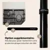 Gasfornuis - Koken - Beige Inductie beschermer vinyl 3mm klein -zzzzzzz-induclip_FR