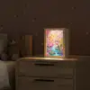 Kitten - Flamingo - Bloemen Light Box met kabel klein -sfeer1_kind