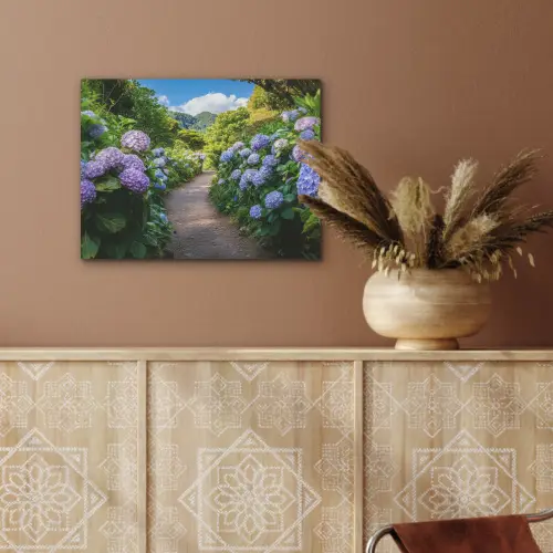 Hortsensia - Pad - Bloemen PET vilt klein -sfeer4