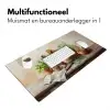 Potten - Kruiden - Hout Muismat XXL klein -sfeer4