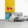 Glazen - Cocktail - Citroen - Kers fotobehang vinyl groot -slaapkamer